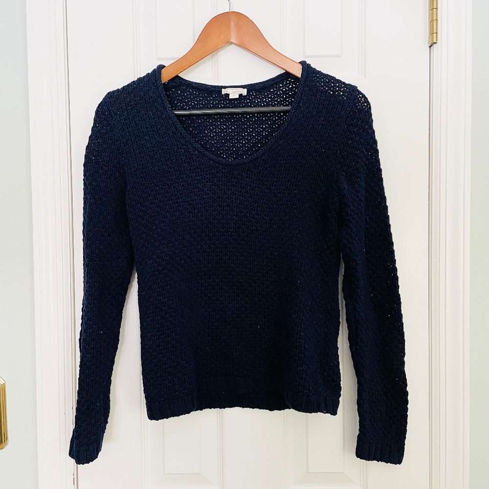 JCrew Navy Summer Sweater